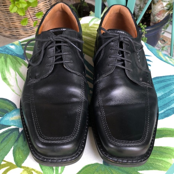 ecco mens leather shoes